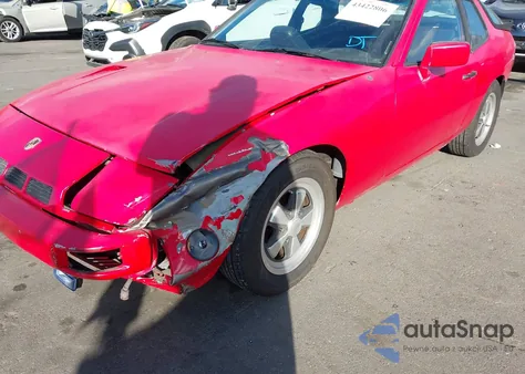 1987 Porsche 924 S from USA, damaged, VIN WP0AA092XHN452123